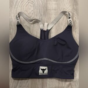Under Armour Project Rock Women's Purple Sports Bra